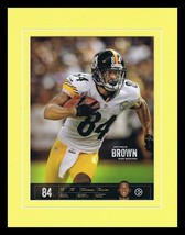 Antonio Brown Framed 11x14 ORIGINAL 2013 Steelers Yearbook Photo Display - £27.09 GBP