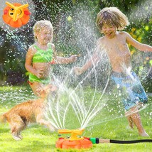 Water Sprinkler For Kids And Toddlers Sprinklers With Roating Spray Nozzles Atta - £29.92 GBP