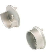 TAG Hardware All-Metal 1 Pair 1-5/16&quot; Diameter Closet Rod End Caps with ... - $15.03 CAD