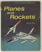 Vintage Childrens Book Planes and Rockets by Edward Victor Illustrated 1965 - £15.81 GBP