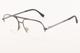 FENDI FF M0036 V81 Dark Ruthenium Black Eyeglasses MM 0036 55mm - £125.96 GBP