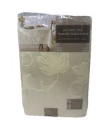 NIP Autumn Vine Damask Tablecloth Ivory 60in x 144 in - $53.35 CAD