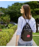 T Mobile Drawstring Backpack w/ Large Pockets w/ Zipper & Strap Holder (Lot of 2 - $12.99