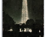 Night View Schifferdecker Electric Park Tower Joplin MO UNP DB Postcard S18 - $18.76
