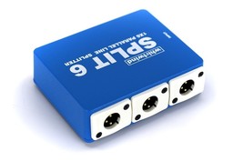 Whirlwind Split 6 Power Amplifier, Power speaker XLR Splitter 1 XLRF to ... - $116.00