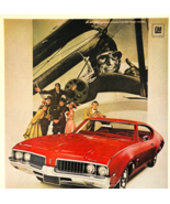 1969 Oldsmobile Olds Cutlass S Rocket Advertisement Vintage Automobilia ... - $458.41 MXN