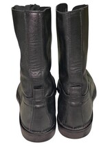 Ann Demeulemeester Black Leather Lace Up Boots IT 40 Italy Women Box Dust Bag image 5