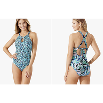 Tommy Bahama Island Cays Monarch Reversible One-Pc Swimsuit | Sz 14, NWT... - $79.48