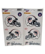 Miami Dolphins Helmet Magnets Vintage 1997 Dan Marino WinCraft NFL Decal... - $17.09 CAD