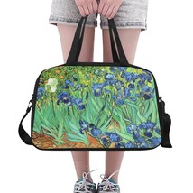 Irises Van Gogh Tote and Cross Body Travel Bag - $49.00