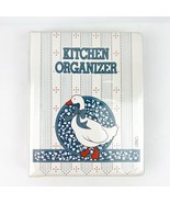 Vtg 1980s Goose Country Kitchen Organizer Ring Binder Planner Recipe B&amp;D... - $41.01 CAD