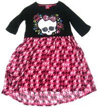 Girls Monster High Mattel 2012 Skull Pink Party Dress Girls XL Size 14/16 - $39.99