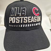 Official MLB Chicago Cubs 2015 Postseason Baseball Cap Black OSFA NWOT - €12,85 EUR