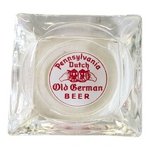 Rare Pennsylvania Dutch Old German Beer Ashtray Reading PA 3.5&quot; Crystal ... - $460.52 MXN