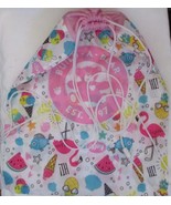 Build A Bear Workshop Carry Bag Pink Flamingos-Watermelon-Ice Cream Cone... - $10.93