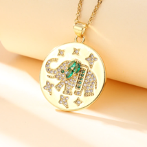 Fashion Chain Copper Gold Plated Animal Bee Snake Butterfly Elephant Pendant - £12.70 GBP
