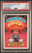 1985 Garbage Pail Kids OS1 Series 1 Blasted Billy 8b Matte Card Psa 9 St (St) Mt - £344.00 GBP