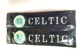 Celtic FC Embroidered Logo Car Seat Belt Cover Seatbelt Shoulder Pad 2 pcs - £9.42 GBP