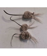 3 Mouse Flies With hidden hook Homemade ? - £10.28 GBP