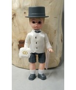 Madame Alexander Ring Carrier McDonald&#39;s 2003 Doll Grey Top Hat Ring Bearer - £11.25 GBP