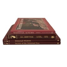 North American Hunting Club Hunter&#39;s Books &amp; Whitetail Autumn Hardcovers Lot Set - £18.29 GBP