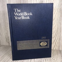 The World Book Year Book Hardcover 1983 Events Of 1982 Excellent Used Condition - £7.90 GBP