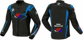 BMW New Men Motorbike Leather Jacket BMW Motorcycle Bikers Racing Sports... - $1,884.61 MXN