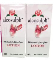 2 Boxes Alcosulph Medicated Skin Lotion 120 mL each - £28.76 GBP