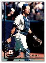 1994 Bowman Pat Borders   Toronto Blue Jays Baseball Card BOWV3 - £1.53 GBP