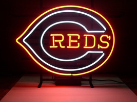 Cincinnati Reds Baseball Neon Sign 16&quot;x13&quot; - £111.11 GBP