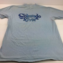 Vintage 80s Hanes Beefy Colorado River Single Stitch T-Shirt Large 42-44 - £27.96 GBP