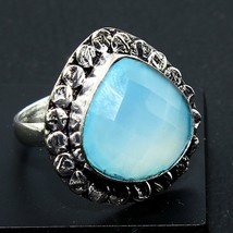 Natural Onyx Solid 925 Silver Gemstone Handmade Ring Man &amp; Women Jewelry Size 9 - £5.56 GBP