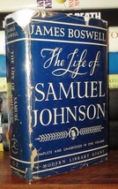 Boswell, James The Life Of Samuel Johnson Modern Library Giant G2 Modern Library - £35.62 GBP