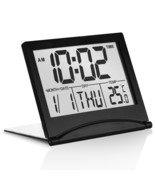 Betus Digital Travel Alarm Clock - Foldable LCD Clock - Compact Desk Clo... - £7.72 GBP