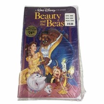 Beauty and the Beast VHS Tape 1992 Sealed Disney Movie Flaw In Clamshell... - $21.51