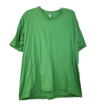 2XL American Apparel Adult Cotton Plain Short Sleeves T-Shirt green - £3.12 GBP