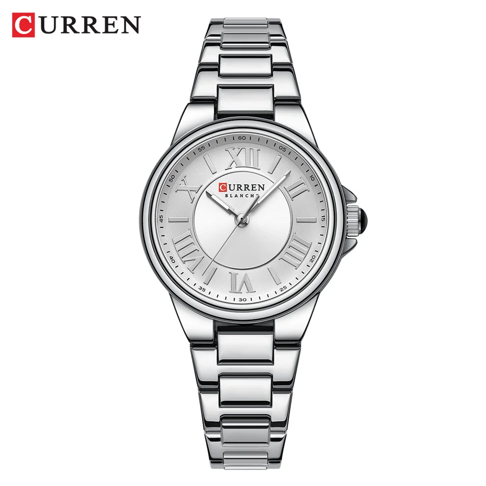  Stainless Steel Watches For Women Dress Creative Casual Women Bracelet Wristwat - £24.78 GBP