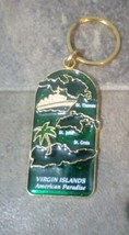 US Virgin Islands America Paradise Beaches Keychain St Croix St John St ... - £18.71 GBP
