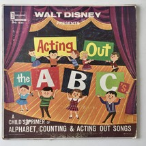 Acting Out The ABC&#39;s LP Vinyl Record Album, Disneyland - DQ 1223 - £13.32 GBP