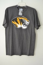 Majestic Section 101 Mens Missouri Tigers Charcoal Big Win T-Shirt Sz M NWT - £17.52 GBP