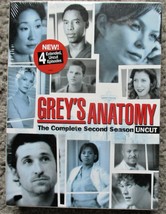 Grey&#39;s Anatomy The Complete Second Season Uncut (2006) Brand New Dvd Set - £10.74 GBP