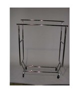 Double Chrome Heavy Duty Salesman Rack With Casters 01-020CH - €128,76 EUR