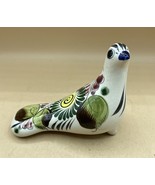 Tonala Folk Art Mexico Pottery Dove Bird 5” Figurine - $22.76
