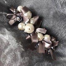 Resin Pearl Hair Clips, Bow Tie Hair Clips, Hair Clip For Thick Hair, Ha... - $22.42