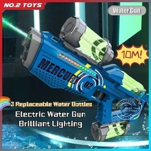 Summer Water Gun: Rechargeable, lights, continuous firing. Perfect gift for boys - £95.94 GBP
