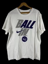 The Nike Tee ACU T Shirt Size XL Mens Adult White Abilene Christian Ball In - $37.22