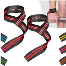 Rip Toned Lifting Straps (Pair) Wrist Straps for Weightlifting, Bodybuil... - £11.67 GBP