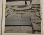 1968 John F Kennedy Gravesite Vintage Photo Picture 3 1/2” X 3 1/2” Box4 - $9.89