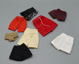 Ken Doll Shorts Lot Swim Trunks Board Plaid Boxers +more Mattel Barbie Vtg - £19.25 GBP