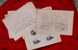 1890&#39;s  36 Academic Drawings Ralph Blaisdell Estate St. Augustine,Fl - $280.50